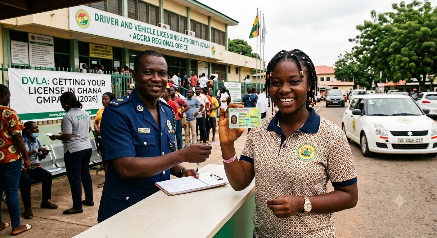 Comment avoir son permis de conduire au Ghana : guide complet 2026 (étapes, prix, documents)