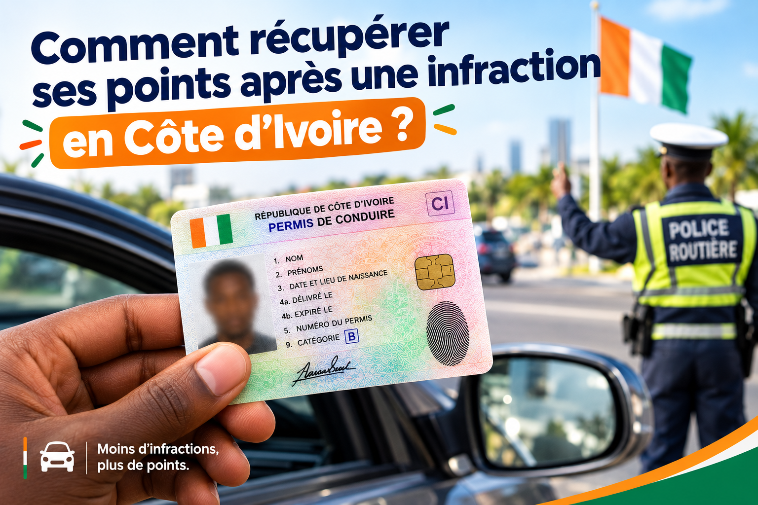 Récupérer ses Points de Permis en Côte d'Ivoire : la Procédure