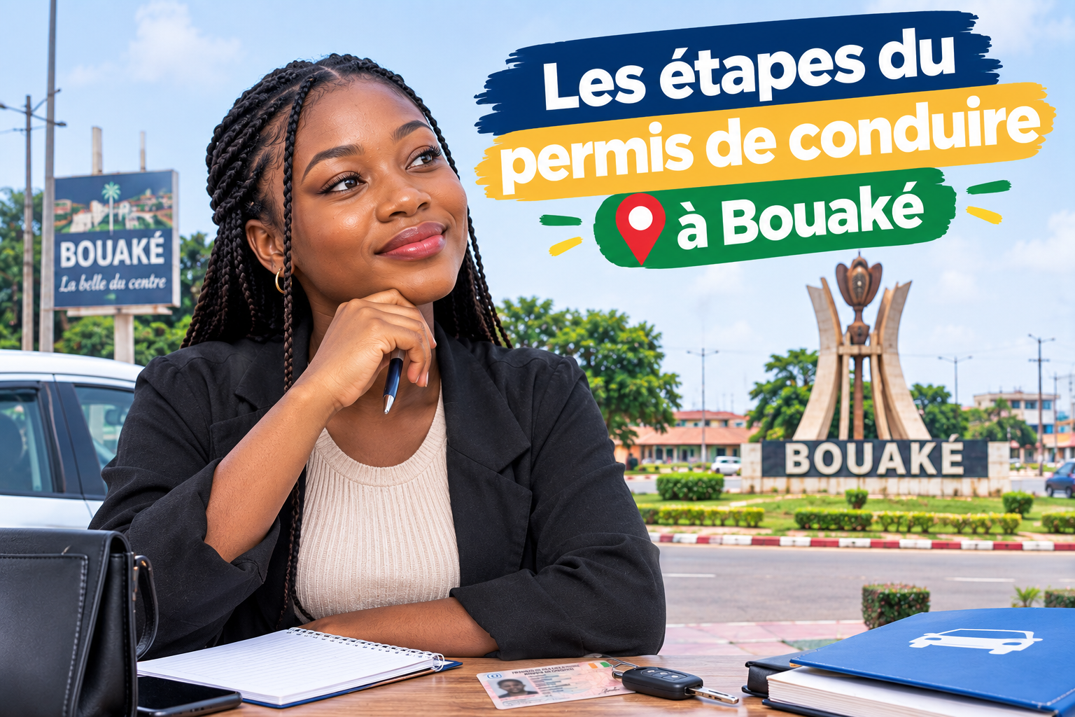 Permis de conduire à Bouaké (Côte d'Ivoire) : les étapes