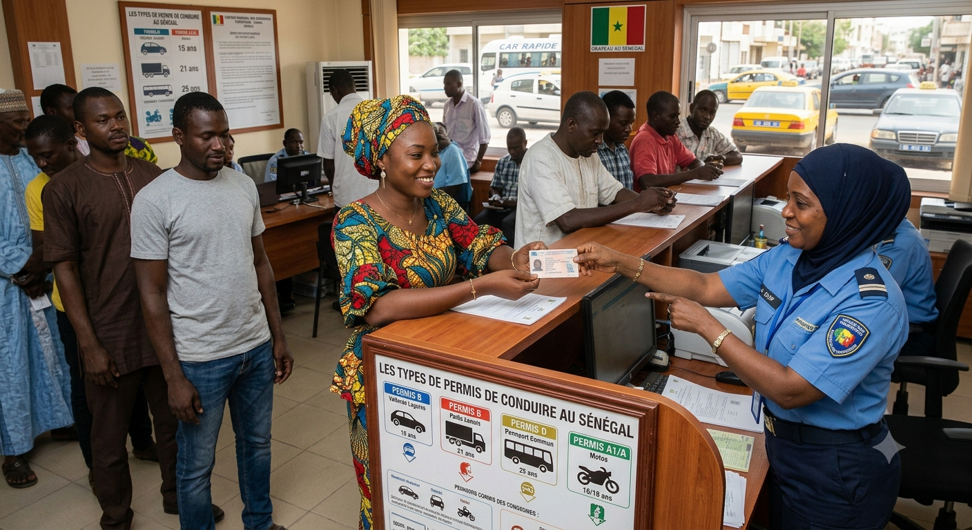 Les types de permis de conduire au Sénégal : le guide officiel des catégories