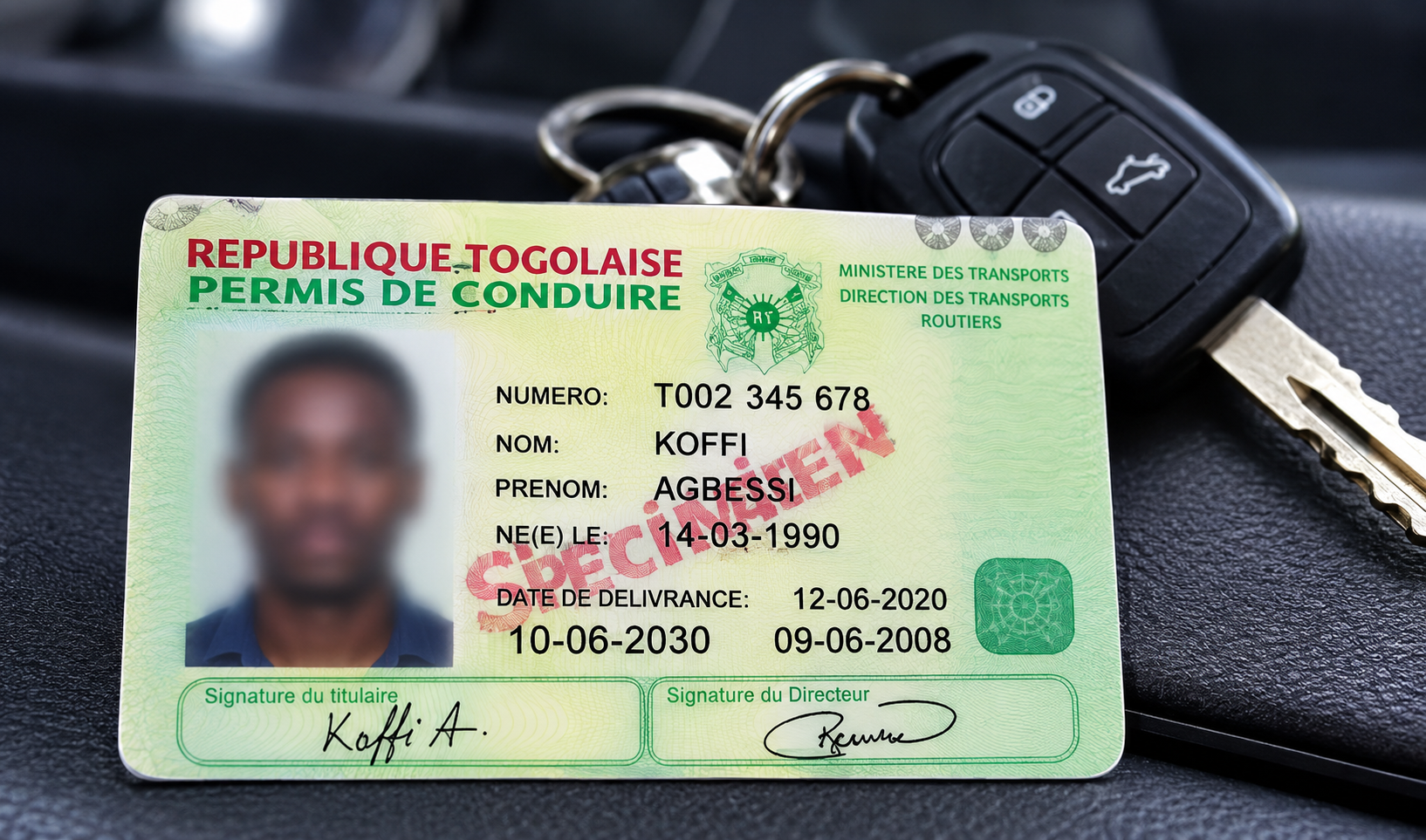 Permis de Conduire au Togo : Toutes les Catégories Officielles (A1 à F)